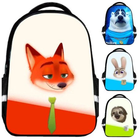 Sac à dos scolaire Zootopie – Cartable enfant confortable & résistant