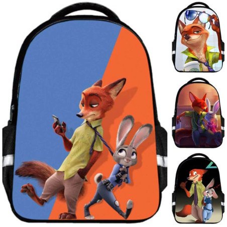 Sac à dos scolaire Zootopie – Cartable enfant confortable & résistant