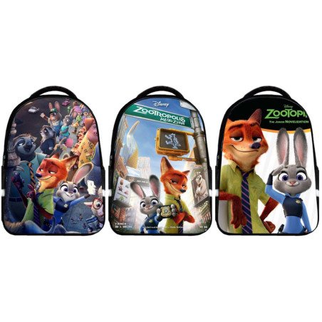 Sac à dos scolaire Zootopie – Cartable enfant confortable & résistant