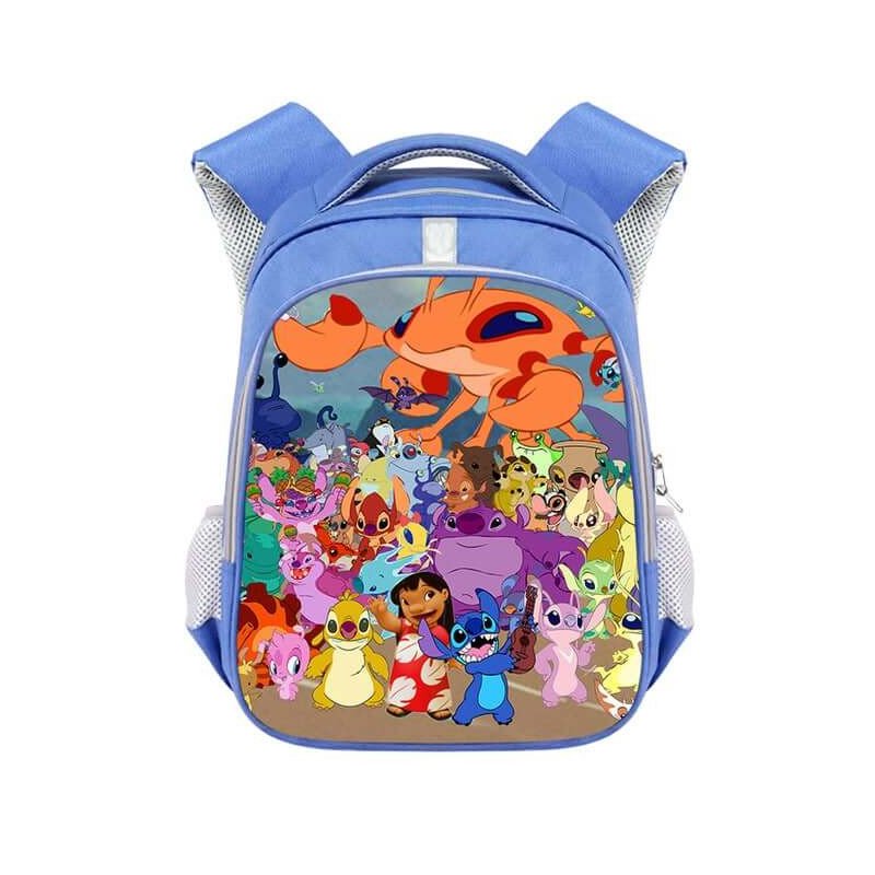 Sac à dos scolaire Stitch idéal également pour les sorties du quotidien