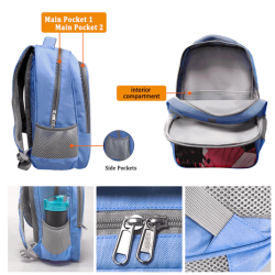 Sac à dos scolaire Stitch idéal également pour les sorties du quotidien