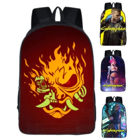 Sac à dos scolaire et urbain Cyberpunk pour ados & étudiants