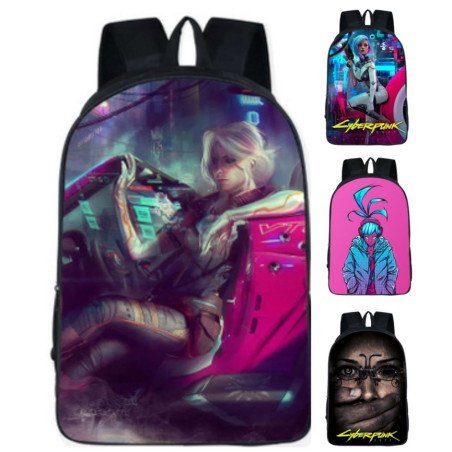 Sac à dos scolaire et urbain Cyberpunk pour ados & étudiants