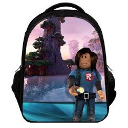 Sac à dos scolaire Roblox – Cartable thème jeux vidéo pour enfants et ados