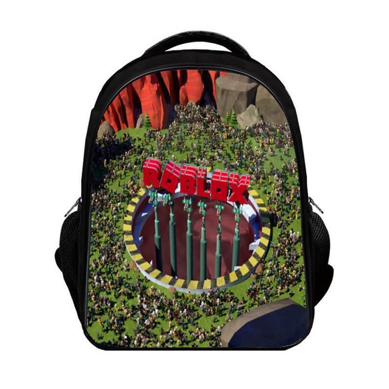 Sac à dos scolaire Roblox – Cartable thème jeux vidéo pour enfants et ados