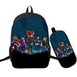 Pack Roblox 2 pièces – Sac à dos scolaire + trousse assortie