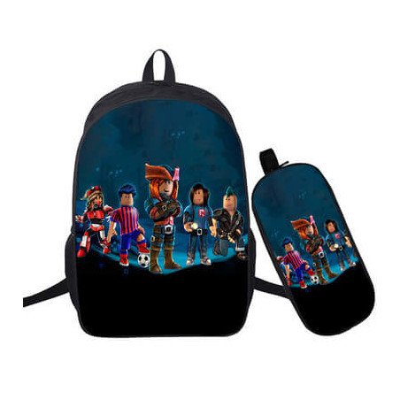 Pack Roblox 2 pièces – Sac à dos scolaire + trousse assortie