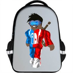 Sac à dos scolaire Roblox – Cartable thème jeux vidéo pour enfants et ados