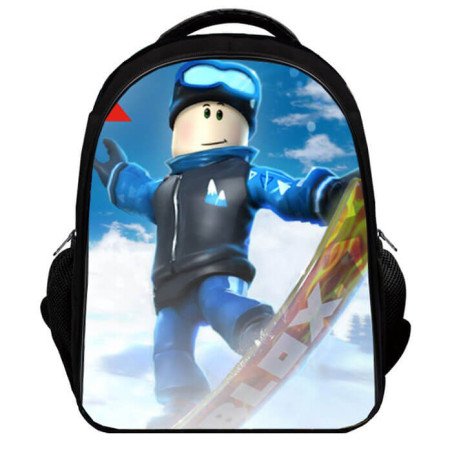 Roblox - Sac à dos scolaire Roblox – Cartable thème jeux vidéo pour enfants et ados