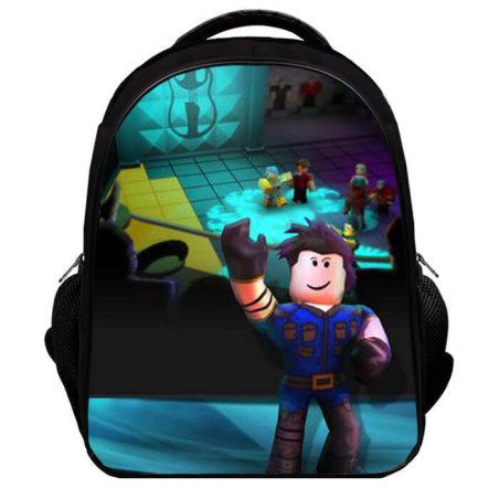 Roblox - Sac à dos scolaire Roblox – Cartable thème jeux vidéo pour enfants et ados