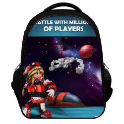 Roblox - Sac à dos scolaire Roblox – Cartable thème jeux vidéo pour enfants et ados