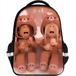 Roblox - Sac à dos scolaire Roblox – Cartable thème jeux vidéo pour enfants et ados