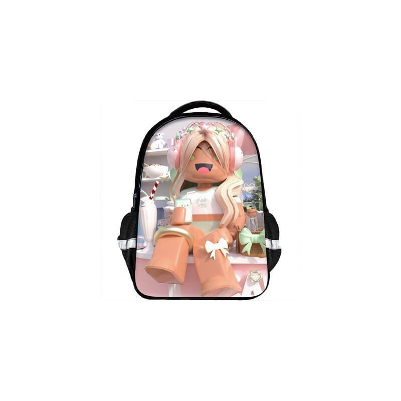 Sac à dos scolaire Roblox – Cartable thème jeux vidéo pour enfants et ados