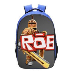Sac à dos scolaire Roblox bleu