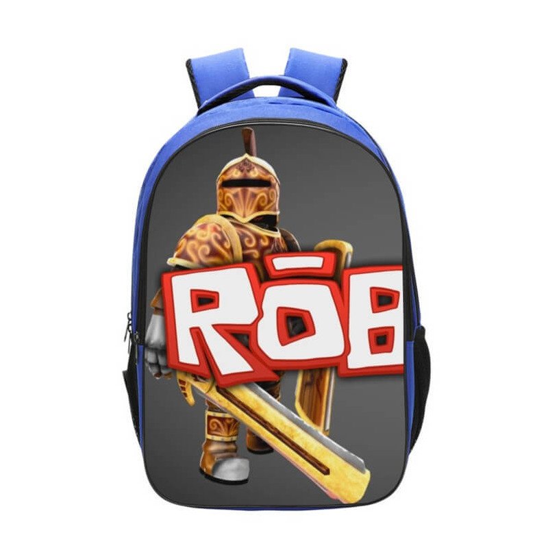 Sac à dos scolaire Roblox bleu