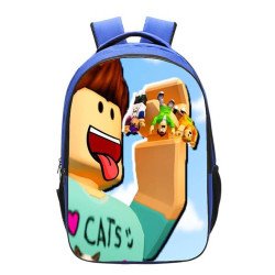 Sac à dos scolaire Roblox bleu