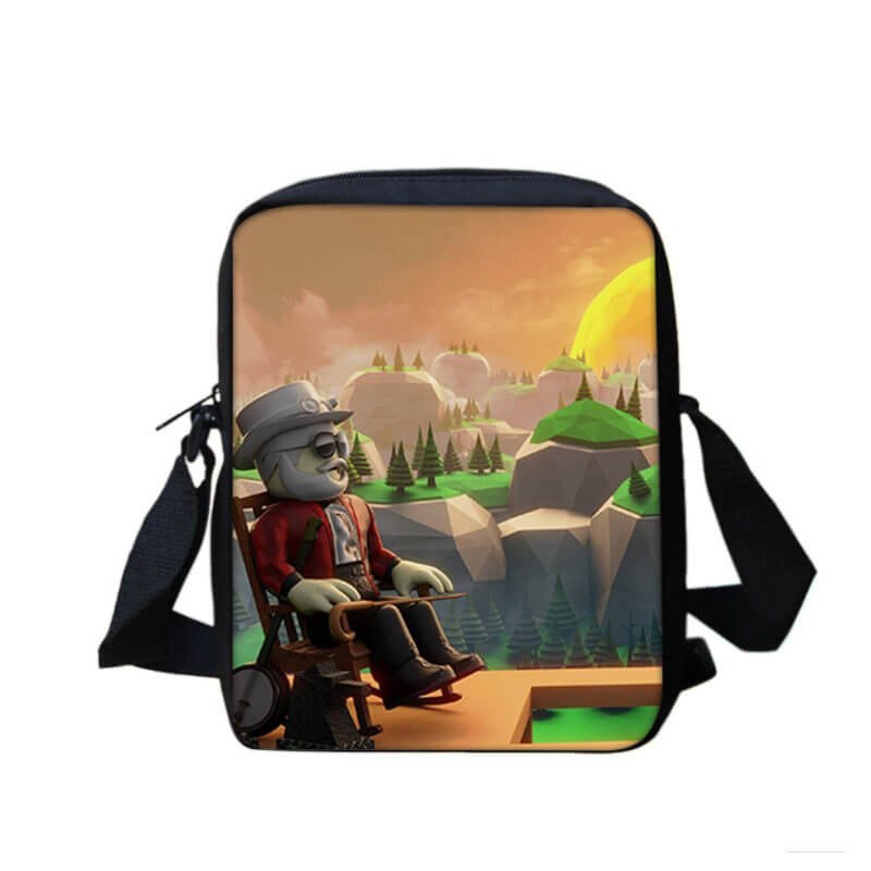 Roblox - Sacoche à bandoulière Roblox – Sac gaming pour enfants, ados et étudiants