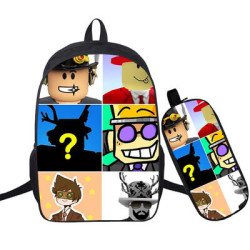 Pack Roblox 2 pièces – Sac à dos scolaire + trousse assortie