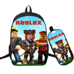 Pack Roblox 2 pièces – Sac à dos scolaire + trousse assortie