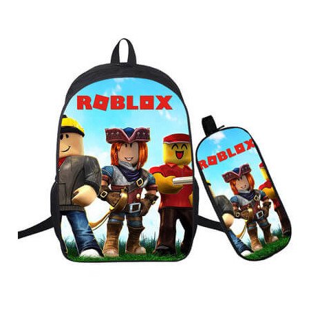 Pack Roblox 2 pièces – Sac à dos scolaire + trousse assortie