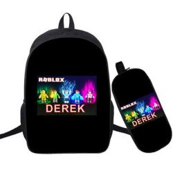 Pack Roblox 2 pièces – Sac à dos scolaire + trousse assortie