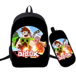 Pack Roblox 2 pièces – Sac à dos scolaire + trousse assortie