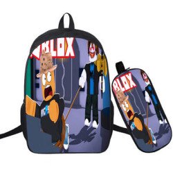 Pack Roblox 2 pièces – Sac à dos scolaire + trousse assortie