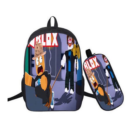 Pack Roblox 2 pièces – Sac à dos scolaire + trousse assortie