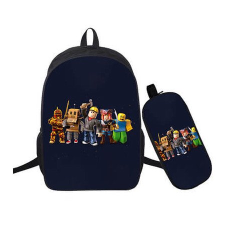 Pack Roblox 2 pièces – Sac à dos scolaire + trousse assortie