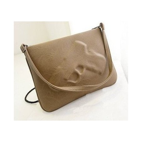 Sac à main pochette lanière pistolet 3D relief vintage fashion