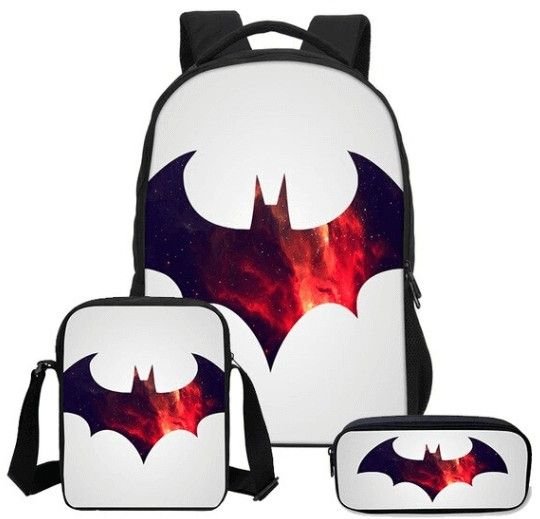 Sac Bandoulière Batman En Cuir Noir - Neuf Avec étiquettes + Boîte Offerte