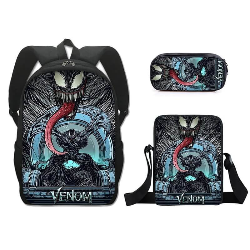 スクール　オーダー Backpack Dos Cartable Venom Sac à Dos Scolaire VENOM Sacoche